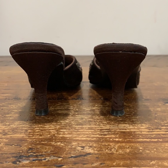 La Florence Sequined & Embellished Pointed Heels - Picture 5 of 8